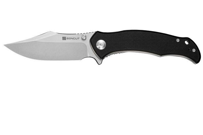Obraz dla Nóż składany Sencut Tauron S25060-1 Stonewashed D2, Black G10