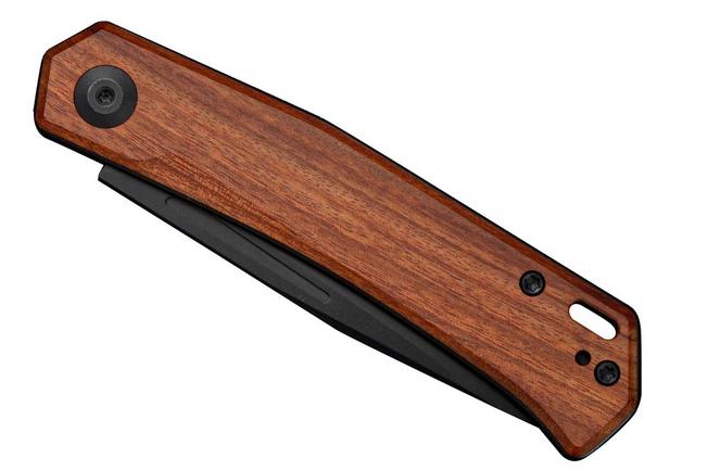 Bild für SENCUT Braxx S25089-3, Black D2, Guibourtia Wood Taschenmesser