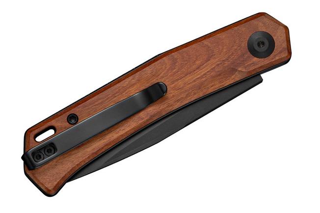 Bild für SENCUT Braxx S25089-3, Black D2, Guibourtia Wood Taschenmesser