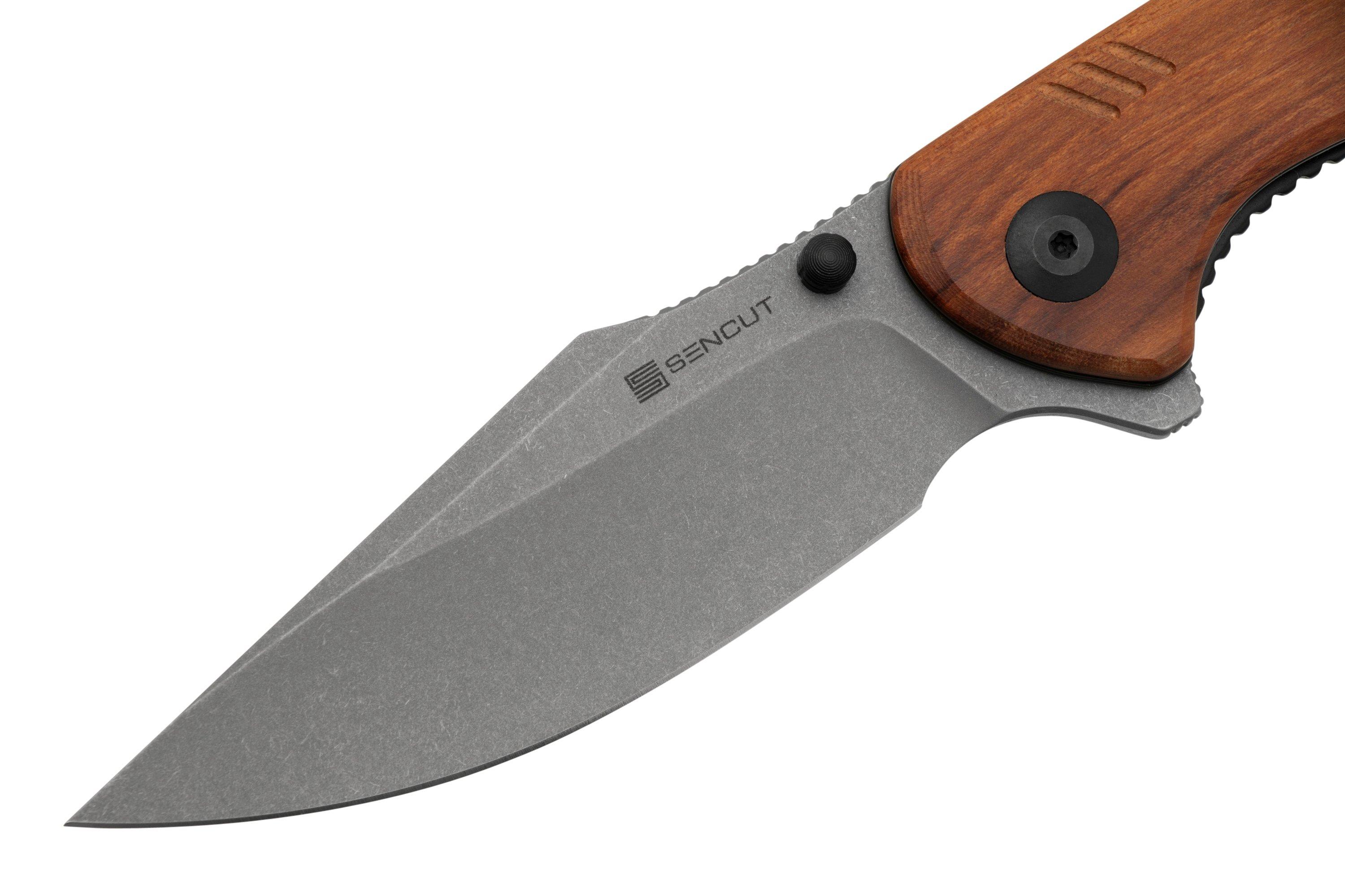 SENCUT Actium Black SA02F Cuibourtia Wood, pocket knife Advantageously shopping at