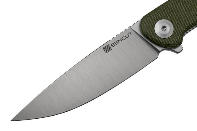Imagen para SENCUT Neches, Green Micarta, SA09C navaja