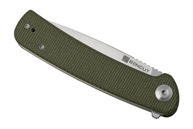 Imagen para SENCUT Neches, Green Micarta, SA09C navaja
