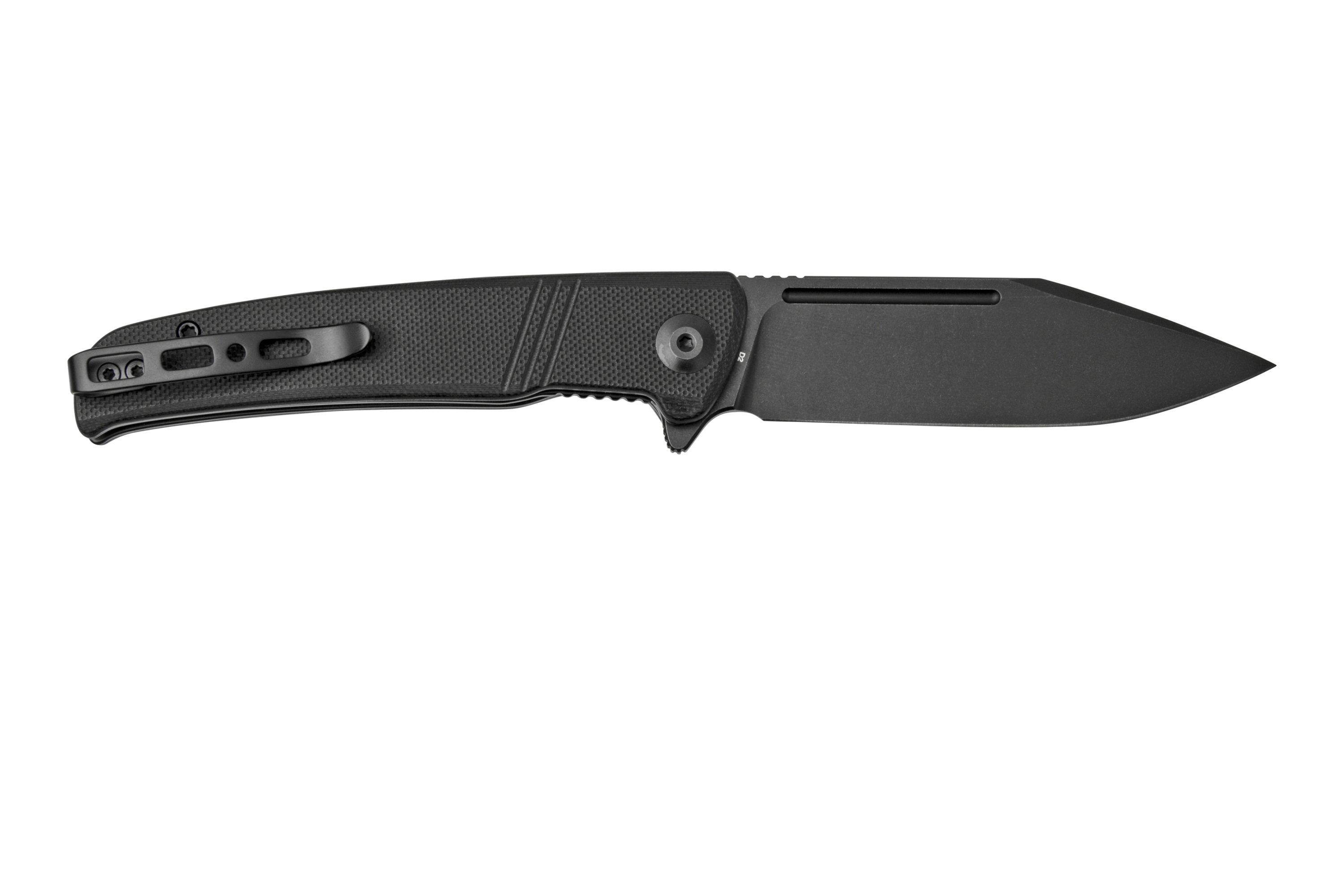 SENCUT Brazoria SA12A Black pocket knife Advantageously shopping at