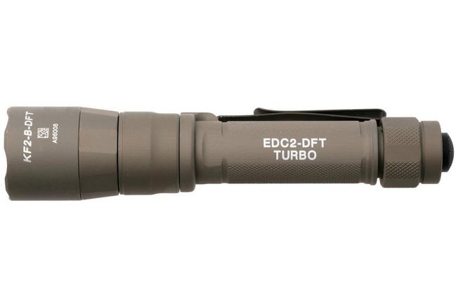 Bild für SureFire EDC2-DFT Turbo Tan, EDC Taschenlampe, 700 Lumen