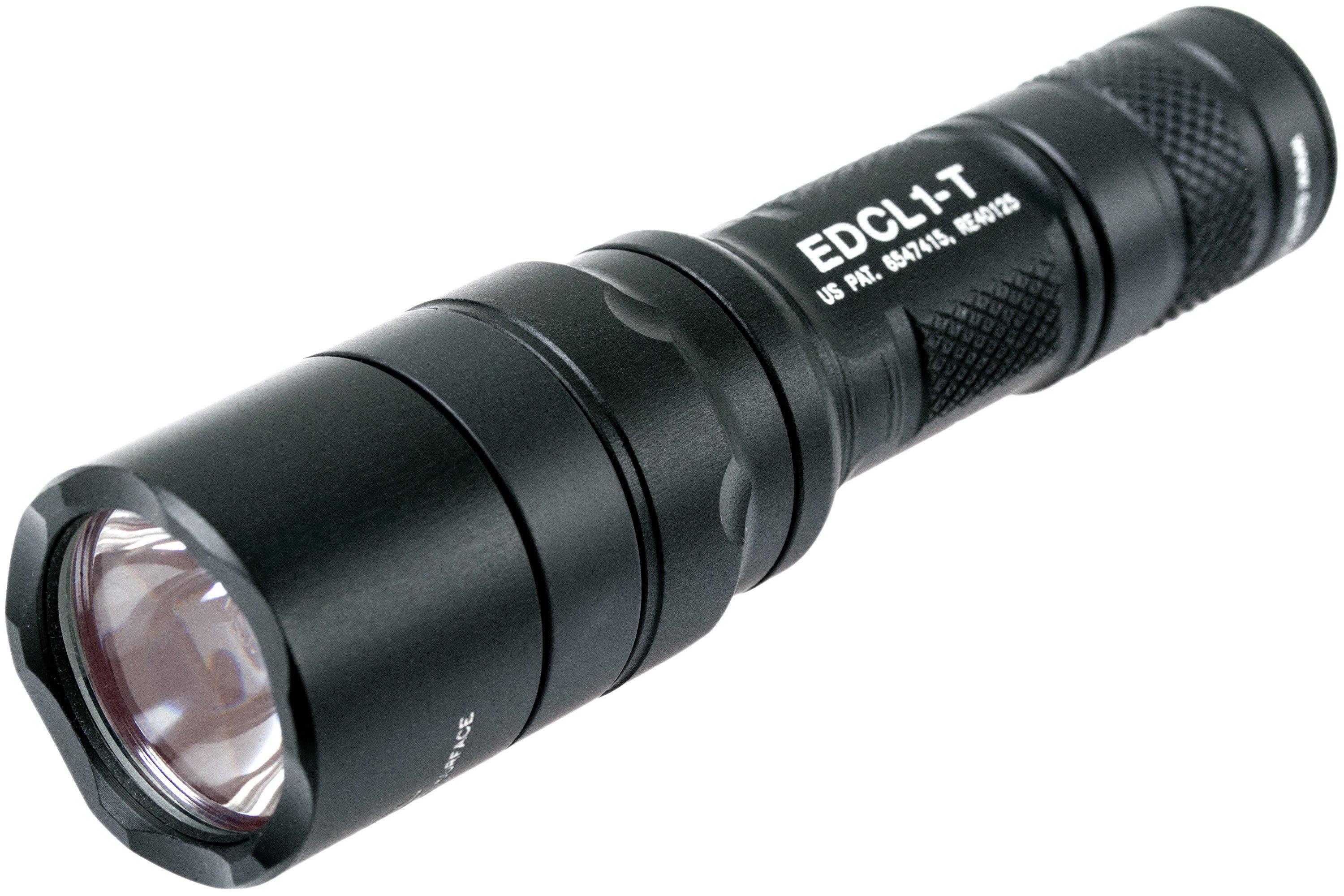 SureFire EDCL1-T Everyday Carry Tactical LED Flashlight 500 Lumens Includes  X CR123A