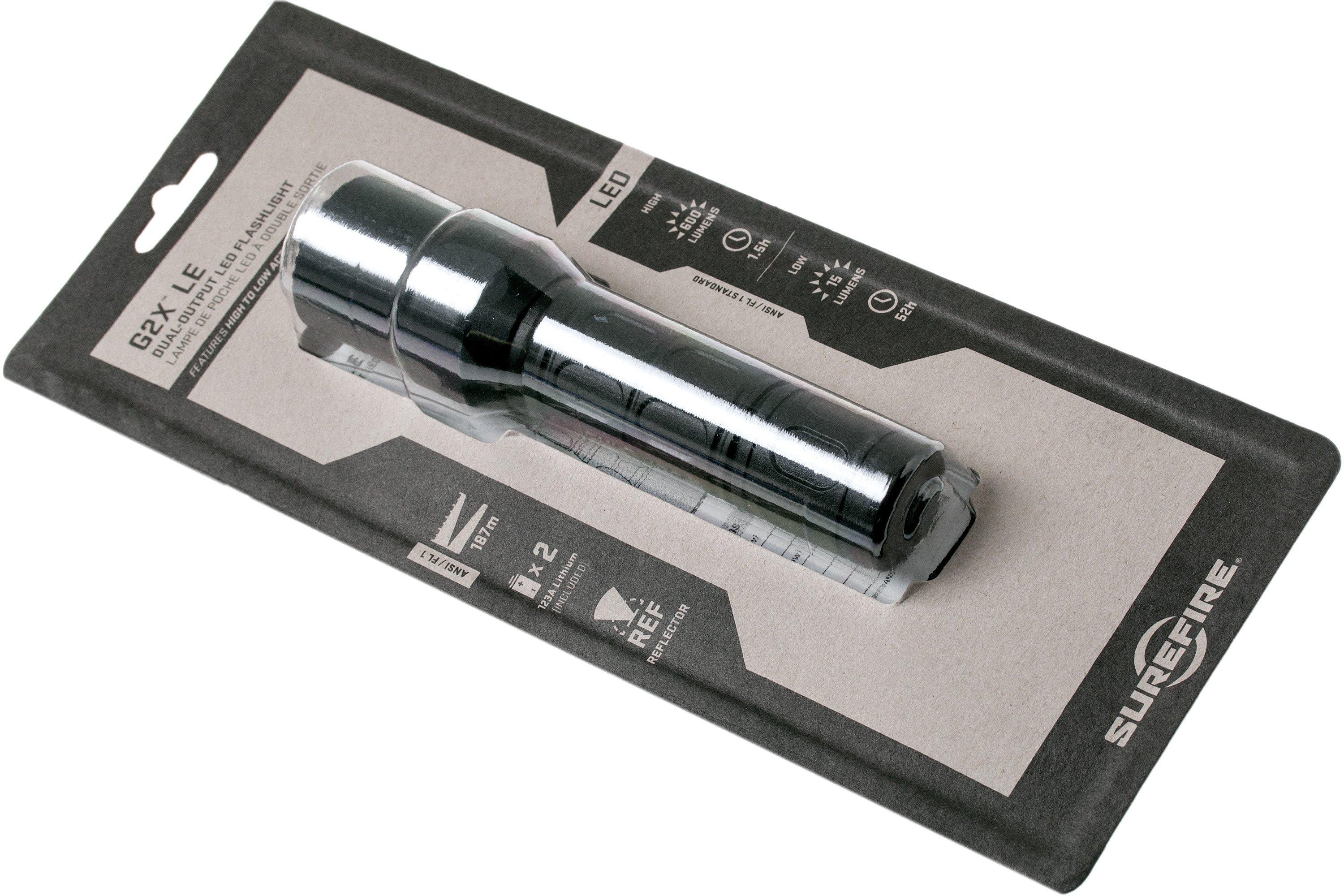 SUREFIRE G2X LE 600ルーメン MILITARY SUREFIRE シュアファイア G2X LE Dual-Output LED