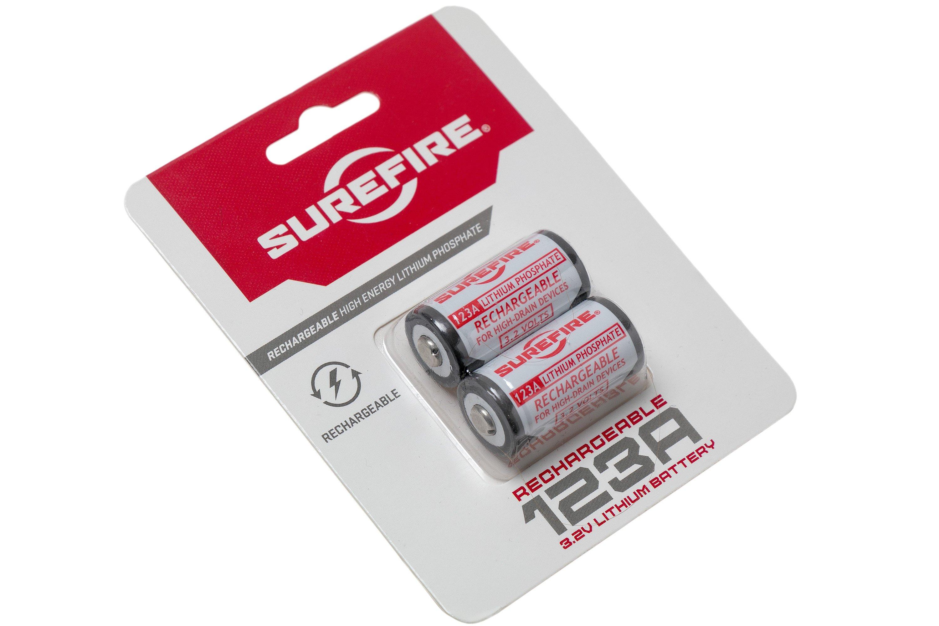 SureFire batteria 123A ricaricabile, 2 pezzi  Fare acquisti  vantaggiosamente su