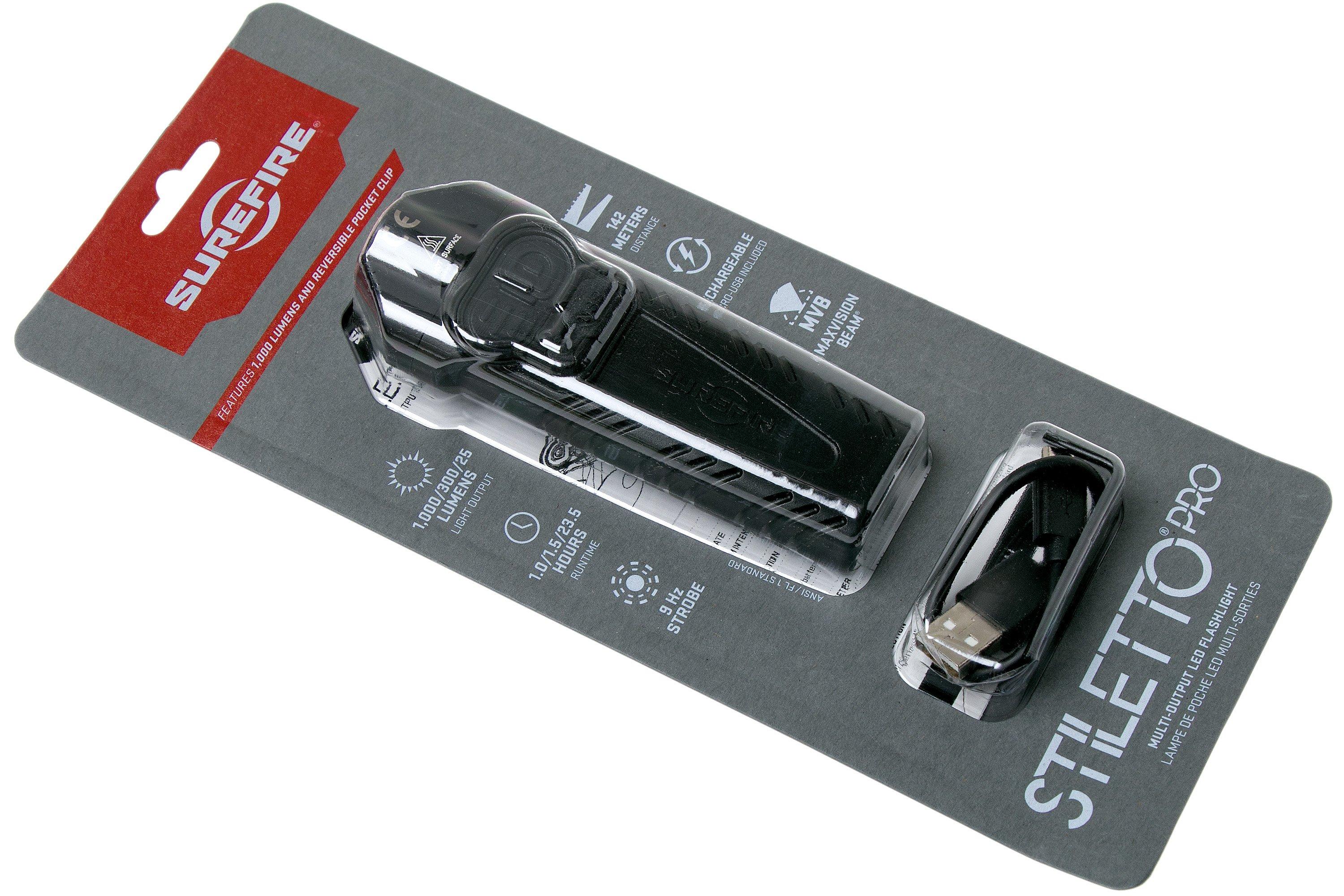 SureFire Stiletto Pro, 1000 lumen | Voordelig kopen bij