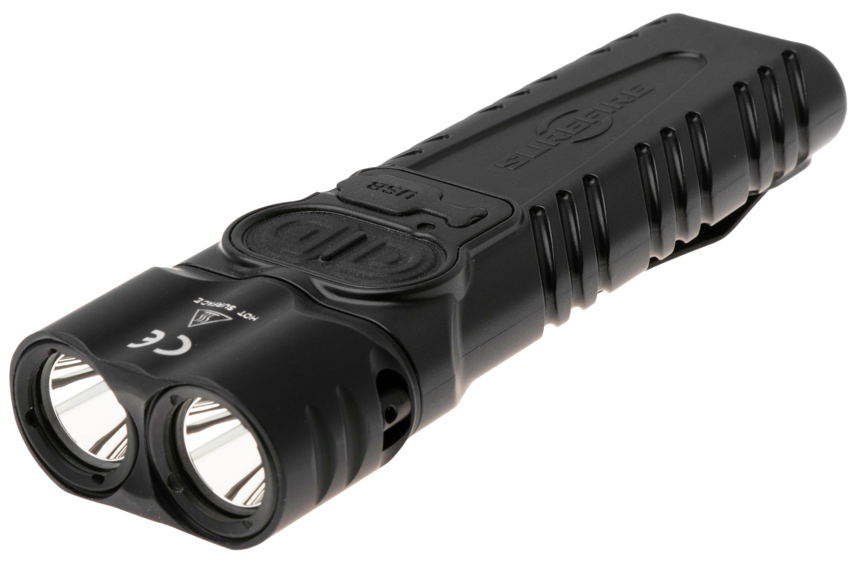 SureFire Stiletto Pro II Hybrid Beam Black, oplaadbare zaklamp