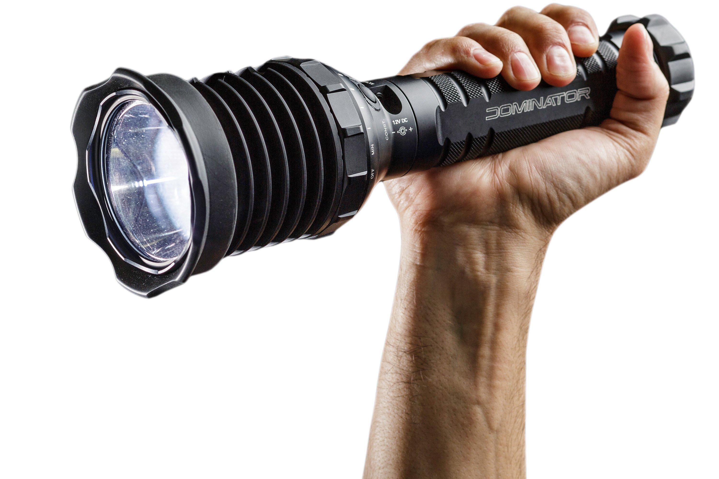 SureFire UDR Dominator rechargeable LED flashlight, 2400 lumens