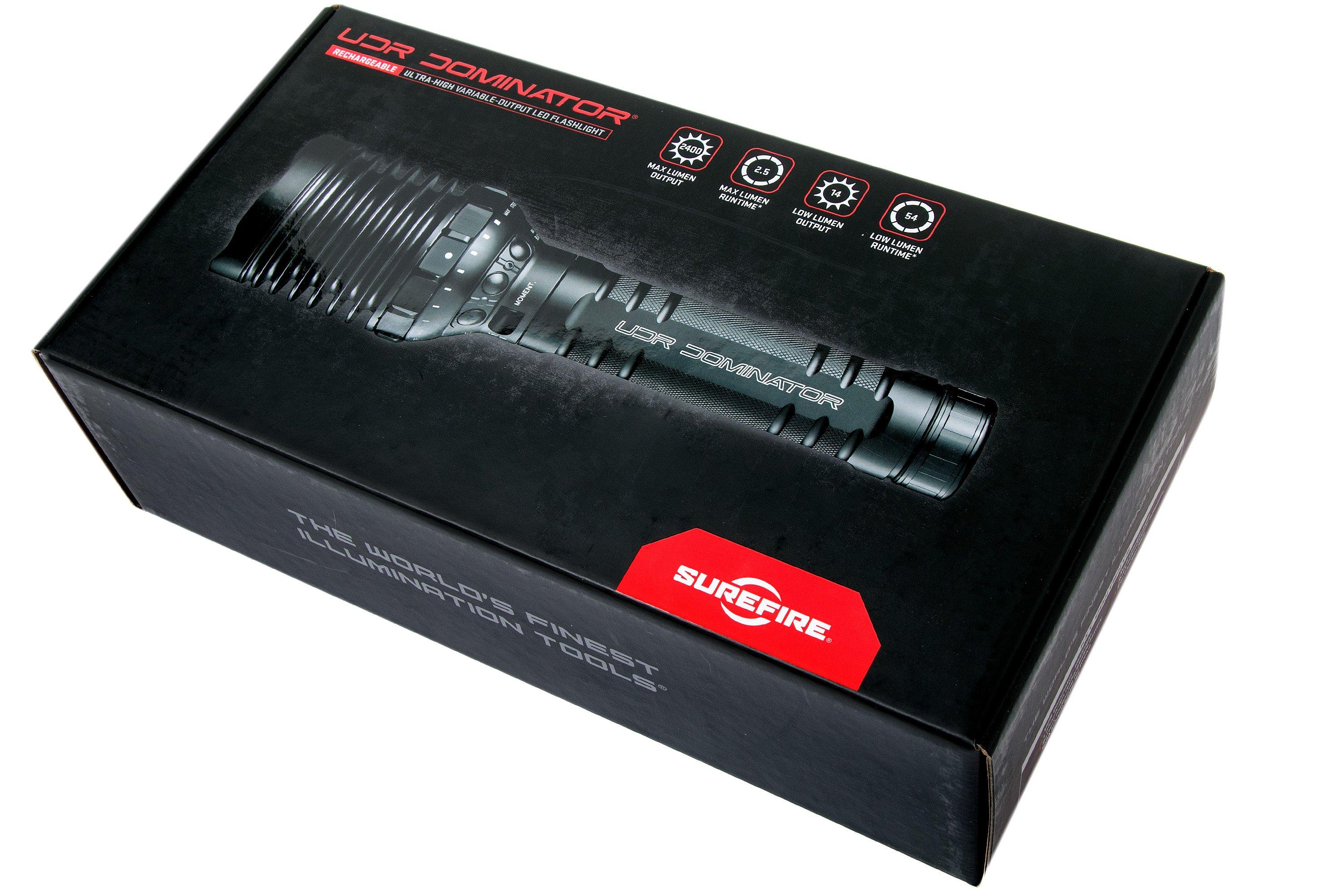 SureFire UDR Dominator oplaadbare ledzaklamp, 2400 lumen Voordelig