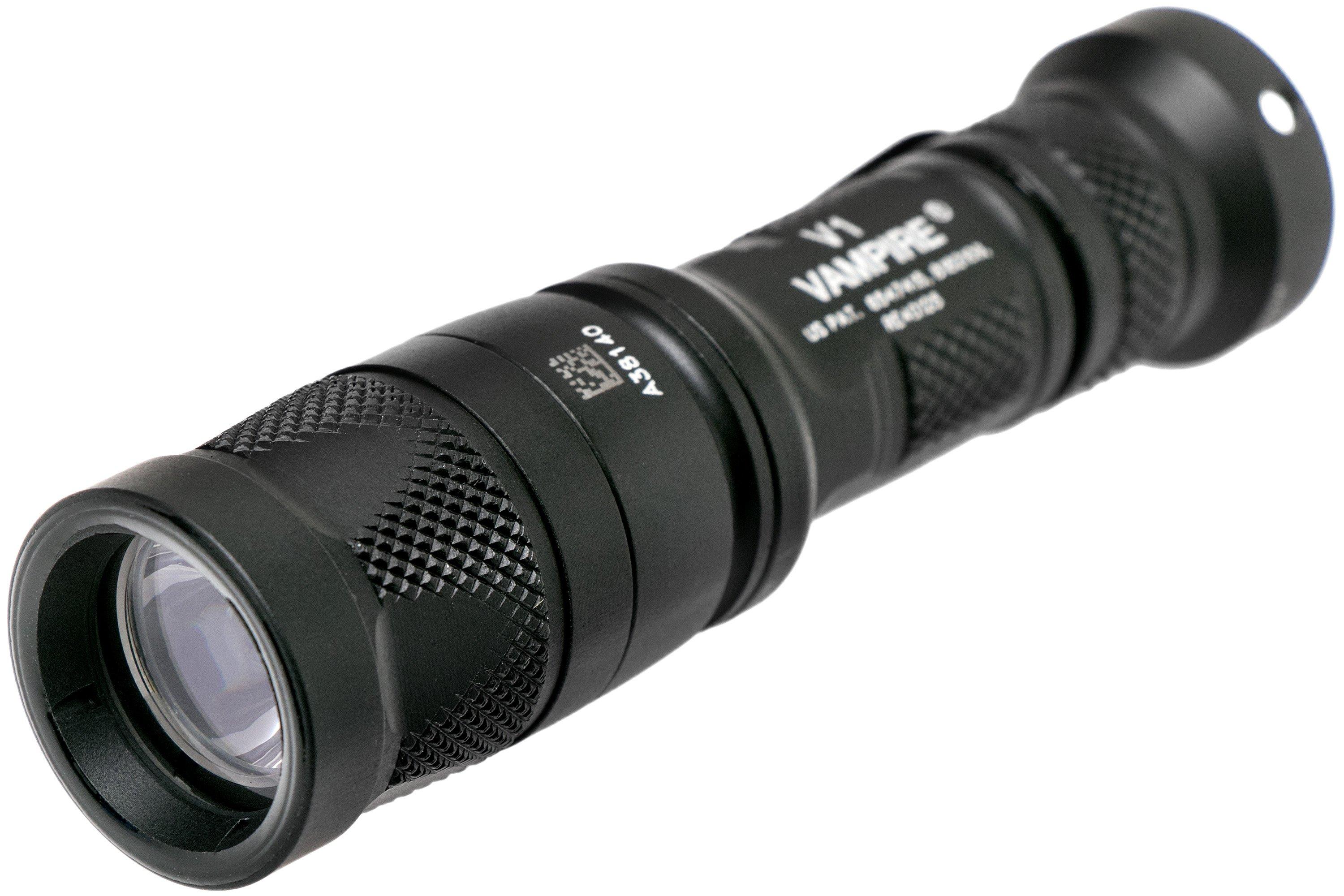 SUREFIRE V1-B-BK ヴァンパイア SUREFIRE シュアファイア V1 Vampire Dual-Output LED White and