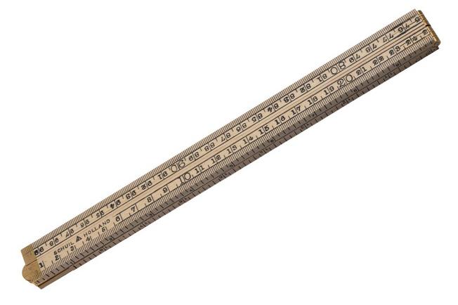 Afbeelding voor Schuil 1514, houten duimstok, 1 m  