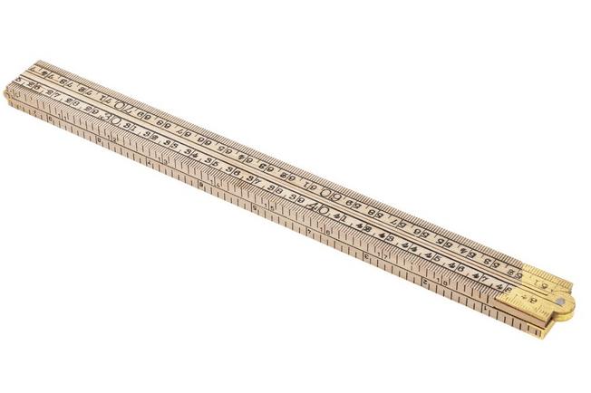 Afbeelding voor Schuil 1514, houten duimstok, 1 m  