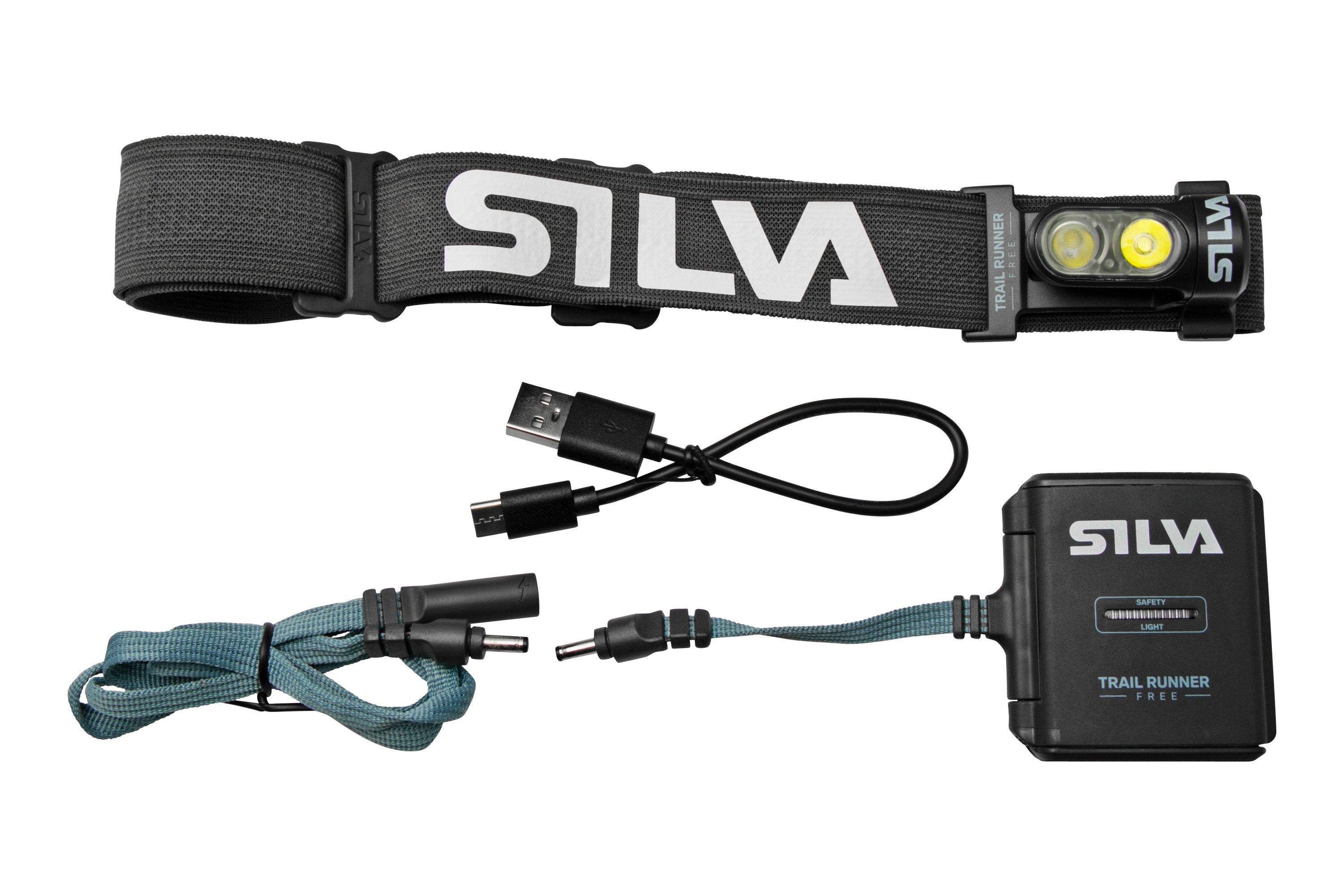 Silva Explore 4 Headlamp - 400 Lumen Waterproof LED Headlight With Red & Orange Lights