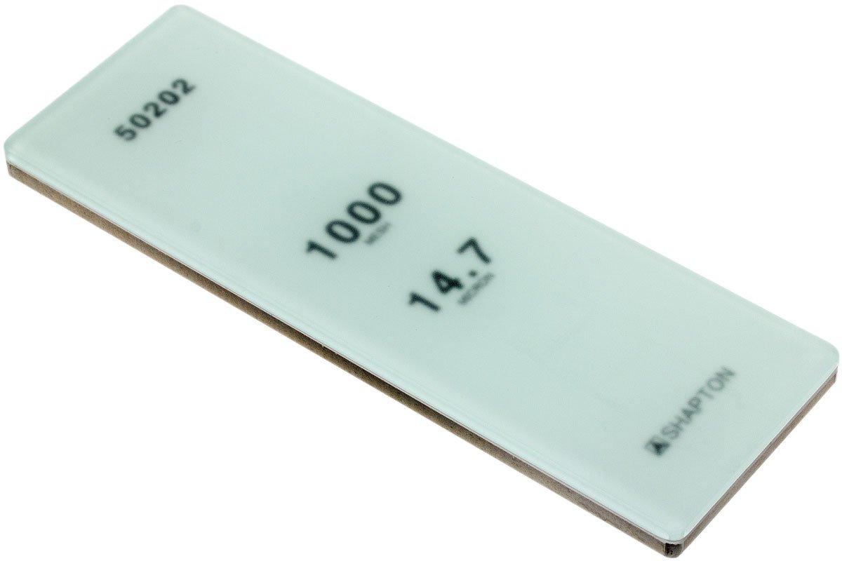Shapton Glass Stone HR grit 1000 medium 14.7 micron sharpening stone