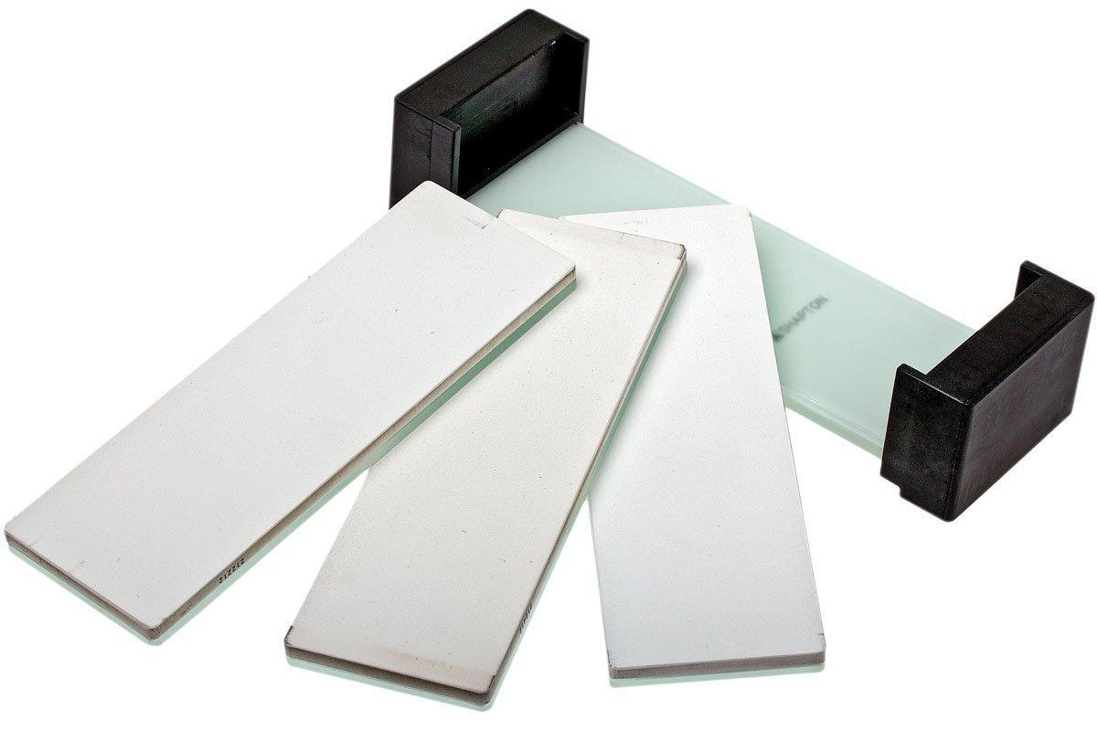 Shapton Glass Stone HR sharpening set grit 500, 2000 and 16000, 50408 Advantageously shopping