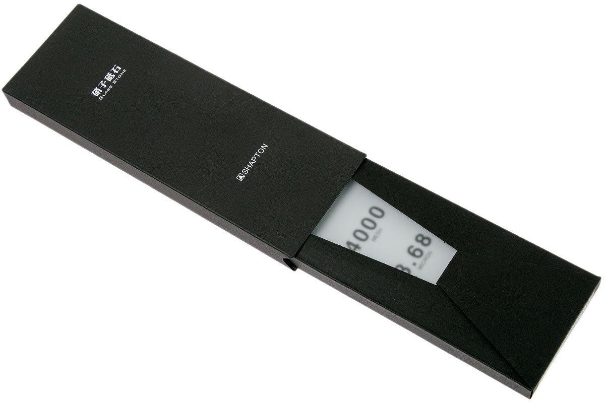 Shapton Glass Stone HC grain 4000 fine 3.68 micron sharpening stone ...