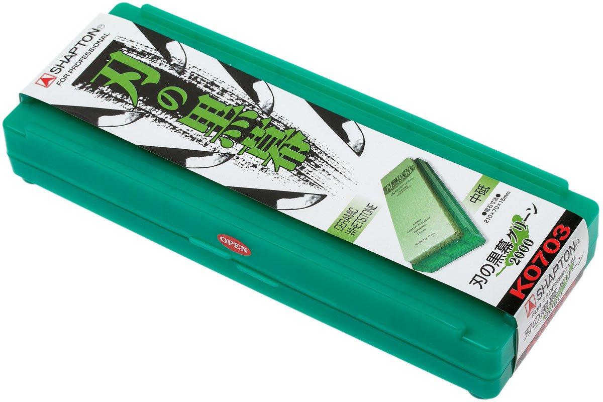 Shapton Pro Stone grit 2000 medium sharpening stone, K0703 ...