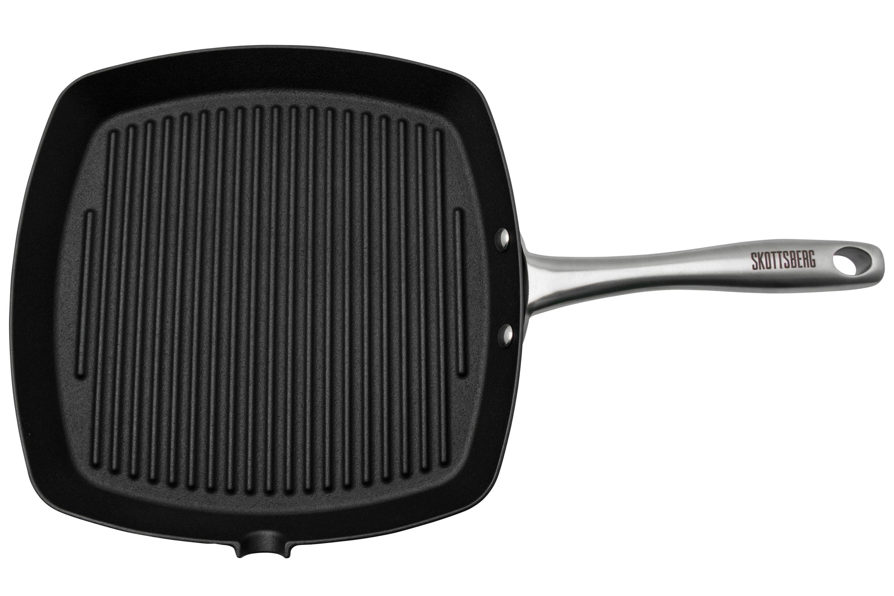 Skottsberg The Original 531083 Cast Iron grill pan, 28 cm