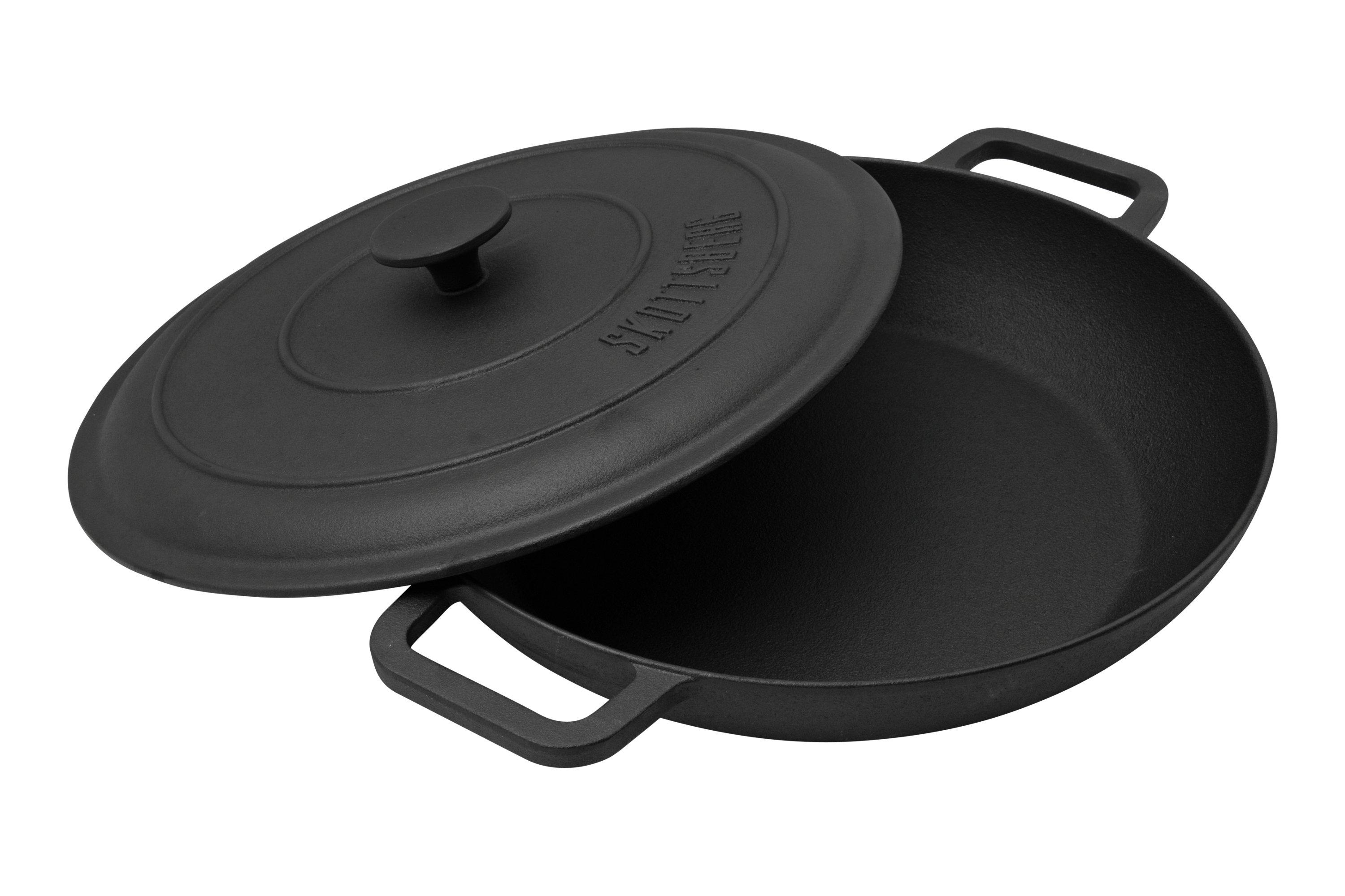 Skottsberg The Original 532673 Cast Iron 'poffertjes' pan, 24 cm