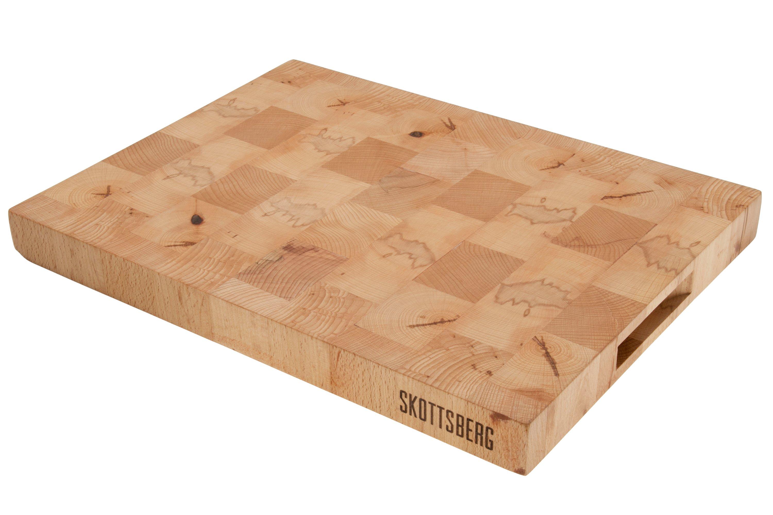 Relaxdays Tagliere In Bambù, Rettangolare, Per Pane E Salumi, Con Foro Legno Massiccio Da Portata Hlp 2x38x18cm Beige 84668592