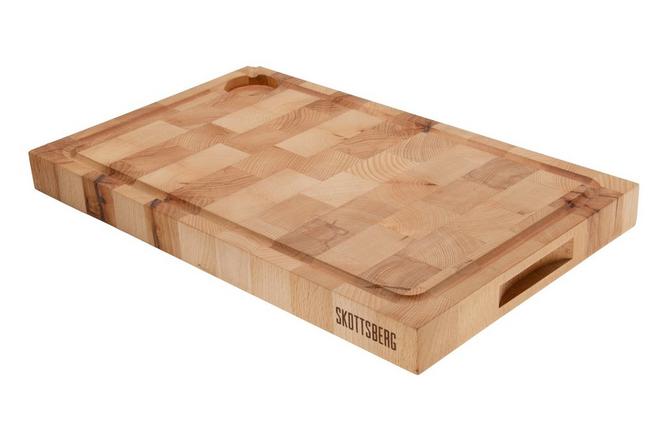 Bild für Skottsberg Wood Works 535619 Buchenholz, Schneidebrett mit Saftrille 50 x 30 cm