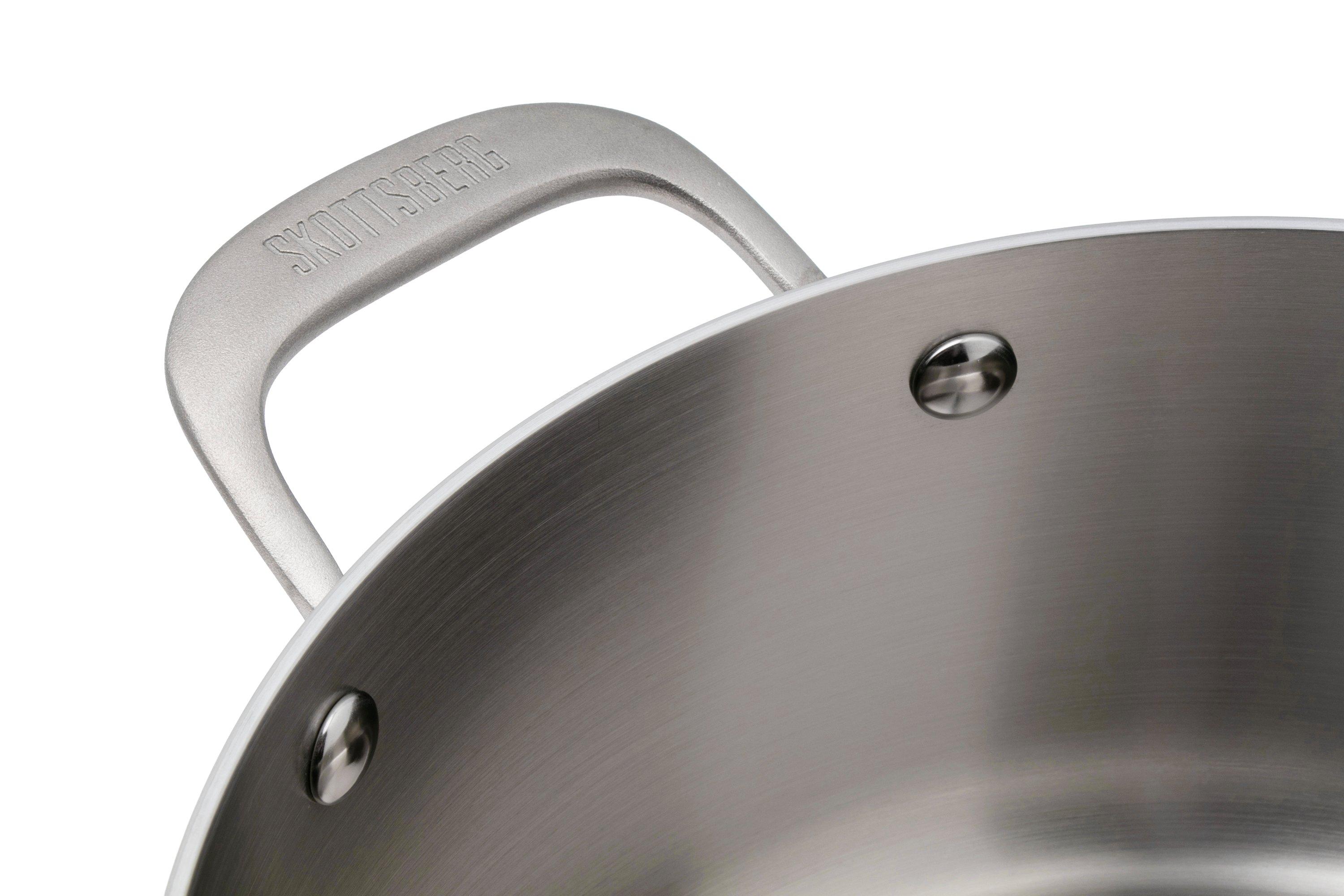 SCANPAN HaptIQ 32cm 4,8l sauteerpan deksel