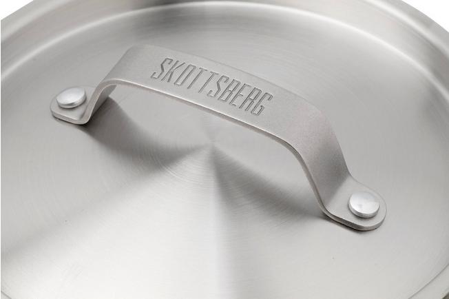 Afbeelding voor Skottsberg Stainless Steel 535757 steelpan met deksel, 16 cm
