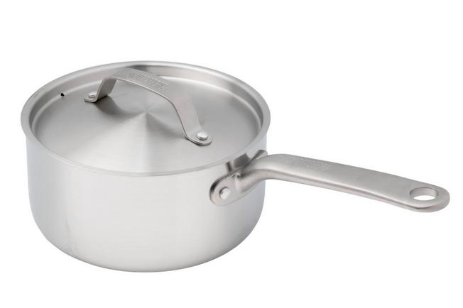 Afbeelding voor Skottsberg Stainless Steel 535758 steelpan met deksel, 18 cm