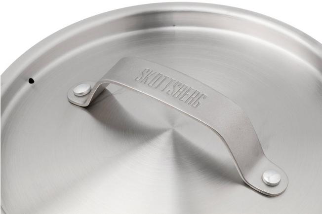 Afbeelding voor Skottsberg Stainless Steel 535758 steelpan met deksel, 18 cm