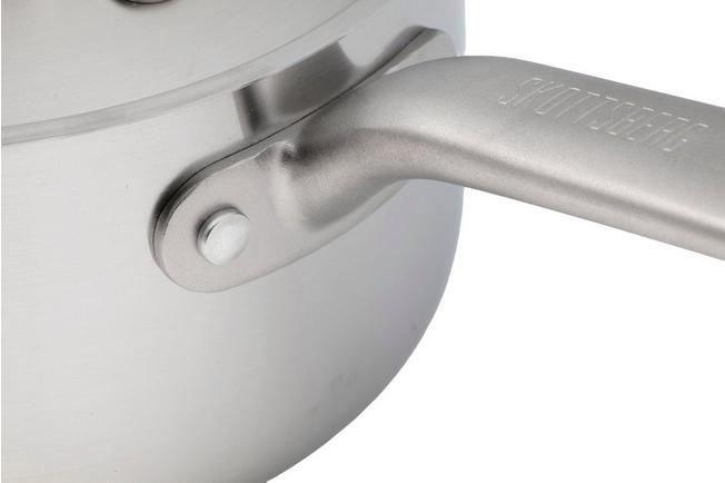 Afbeelding voor Skottsberg Stainless Steel 535758 steelpan met deksel, 18 cm