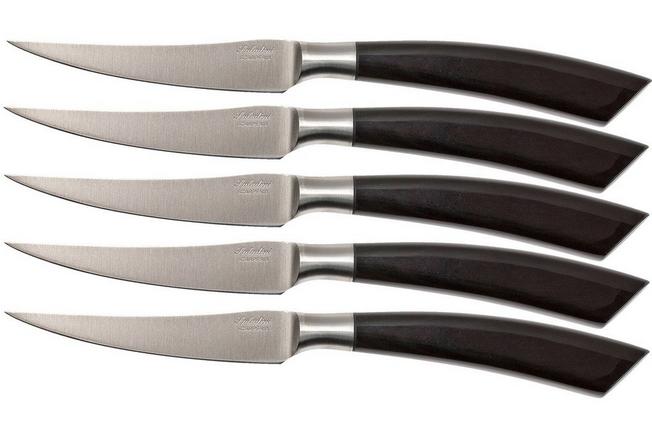 Coltelleria Saladini - Cube Block w/ 6 Steak Knives - Saladini