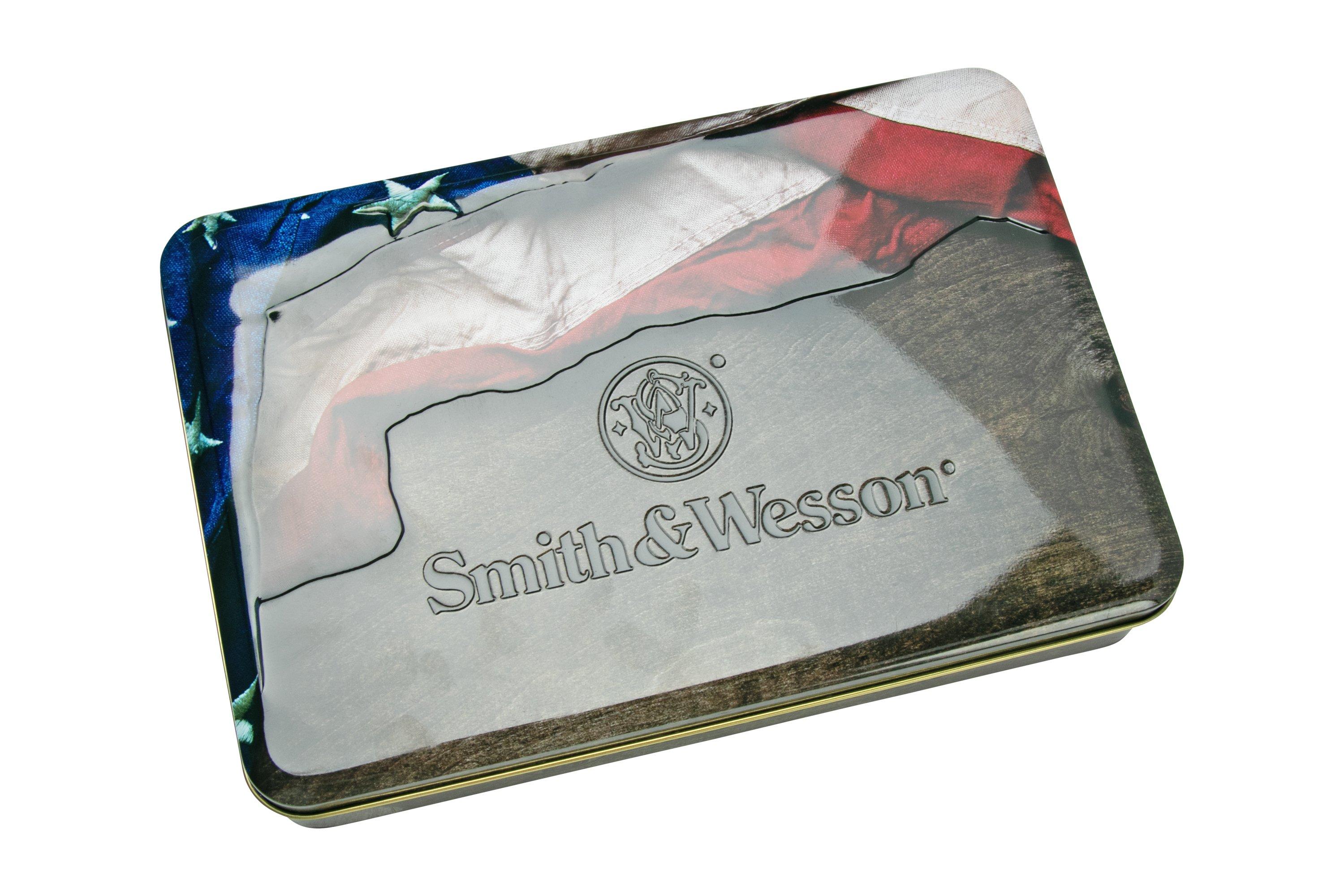 Smith & Wesson Fixed & Folder Combo Set 1122655 Taschenmesser und feststehendes Messer