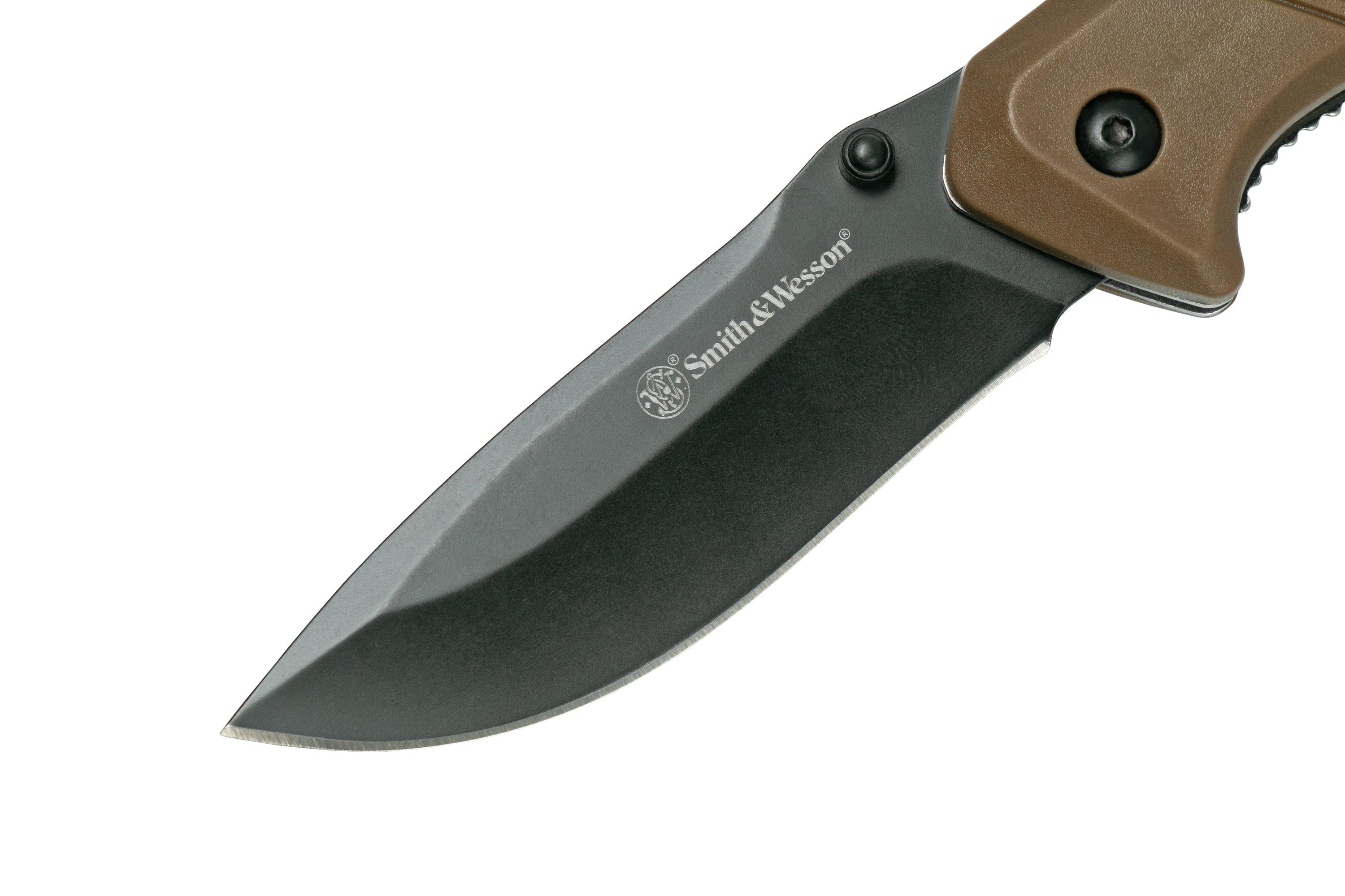 Smith & Wesson Fixed & Folder Combo Set 1122655 Taschenmesser und feststehendes Messer
