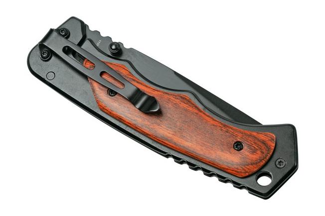 Smith & Wesson® 1136969 Wood Handle Folder