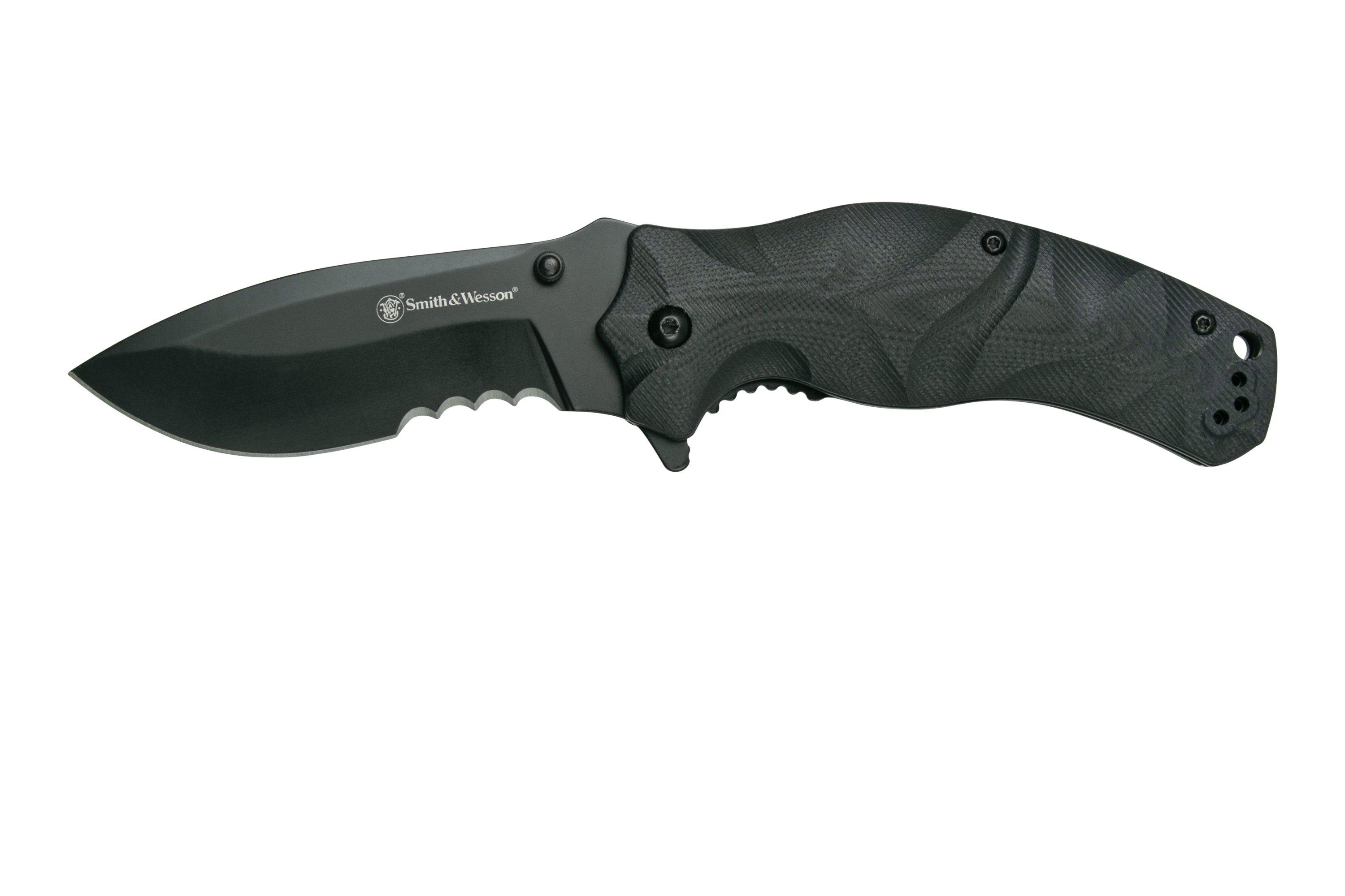 SMITH & WESSON Coltello 26″ Baton 360 Sheath & Breaker Coltello