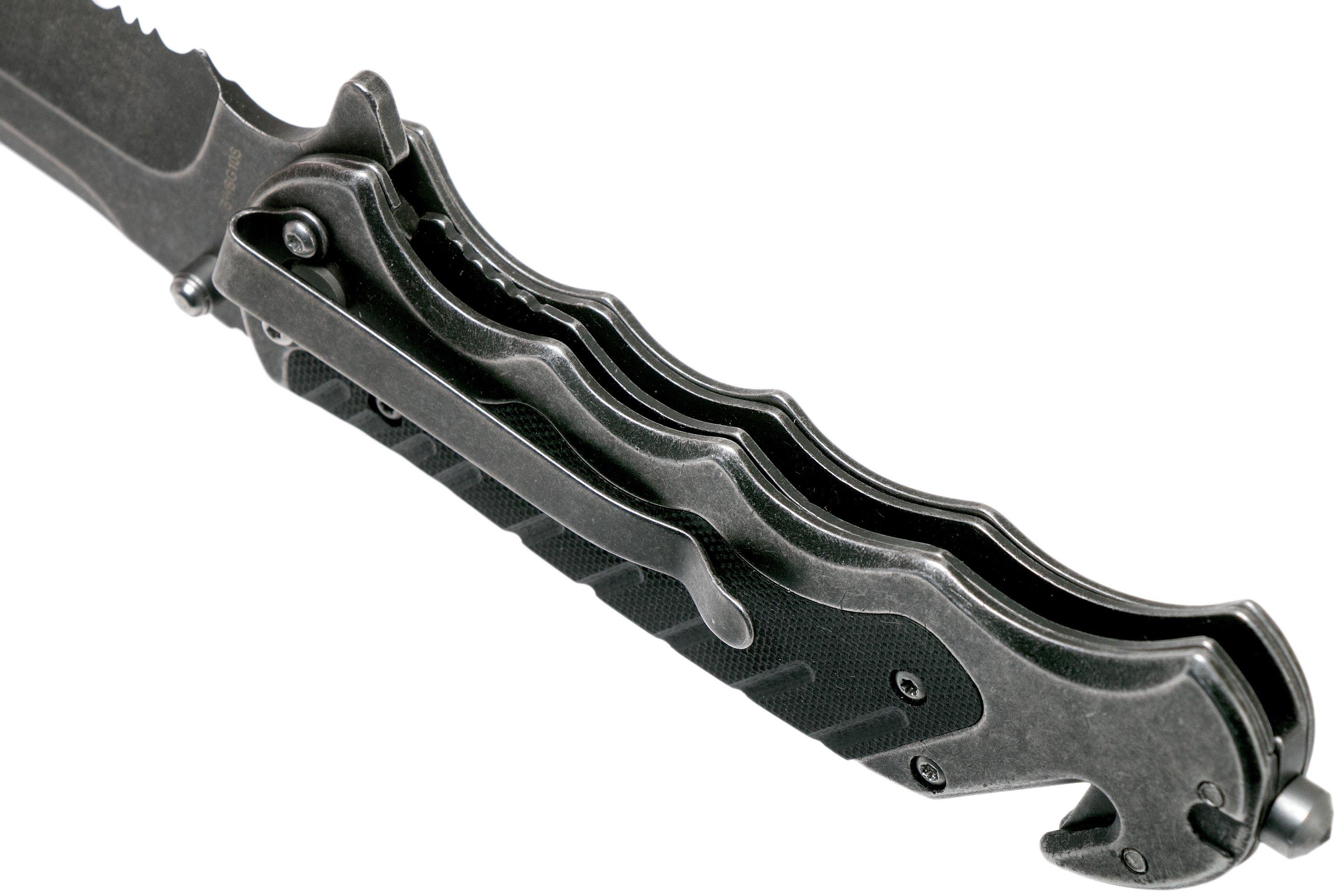 Smith & Wesson Border Guard SWBG10S, rescue knife Advantageously