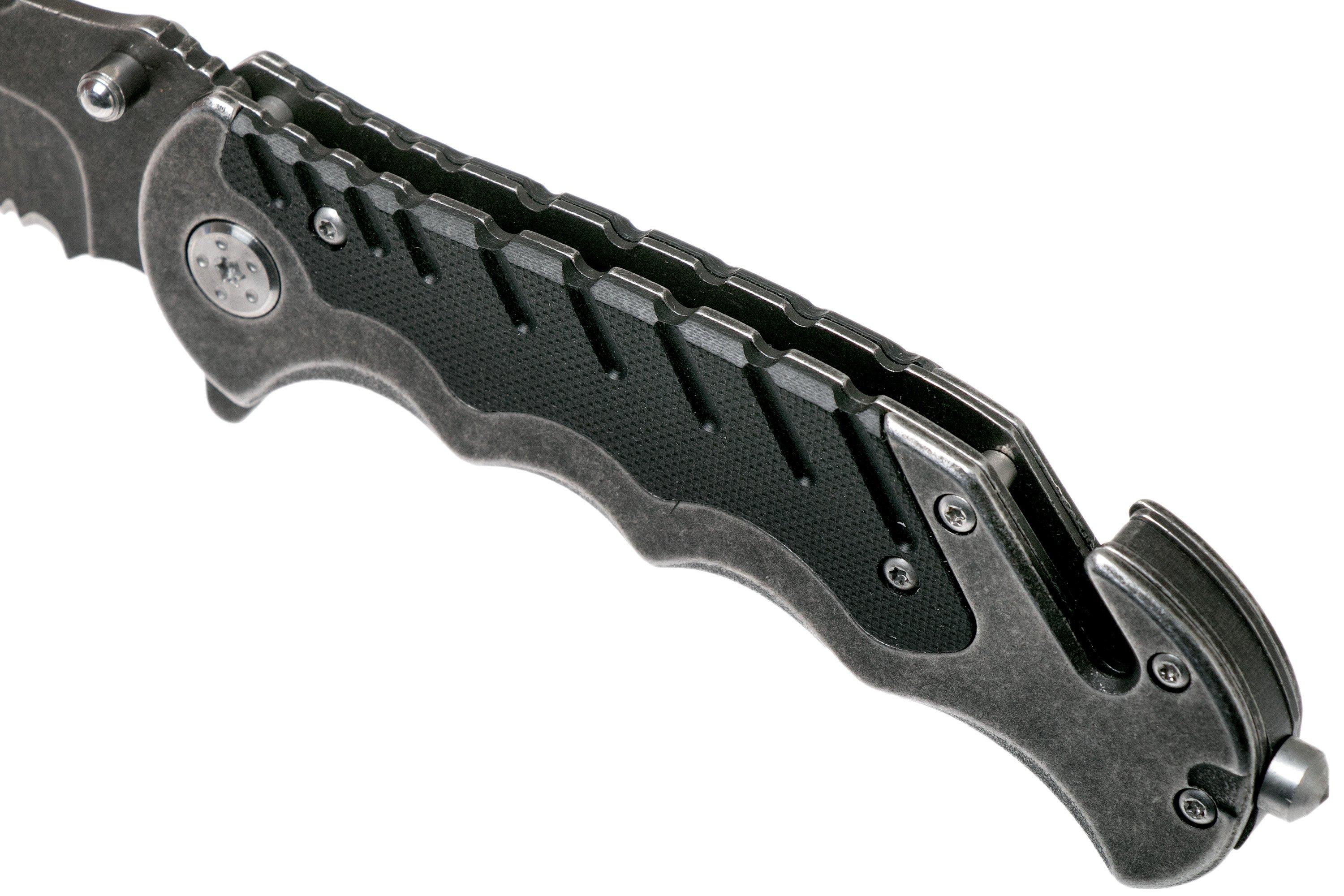 Smith & Wesson Border Guard SWBG10S, rescue knife Advantageously
