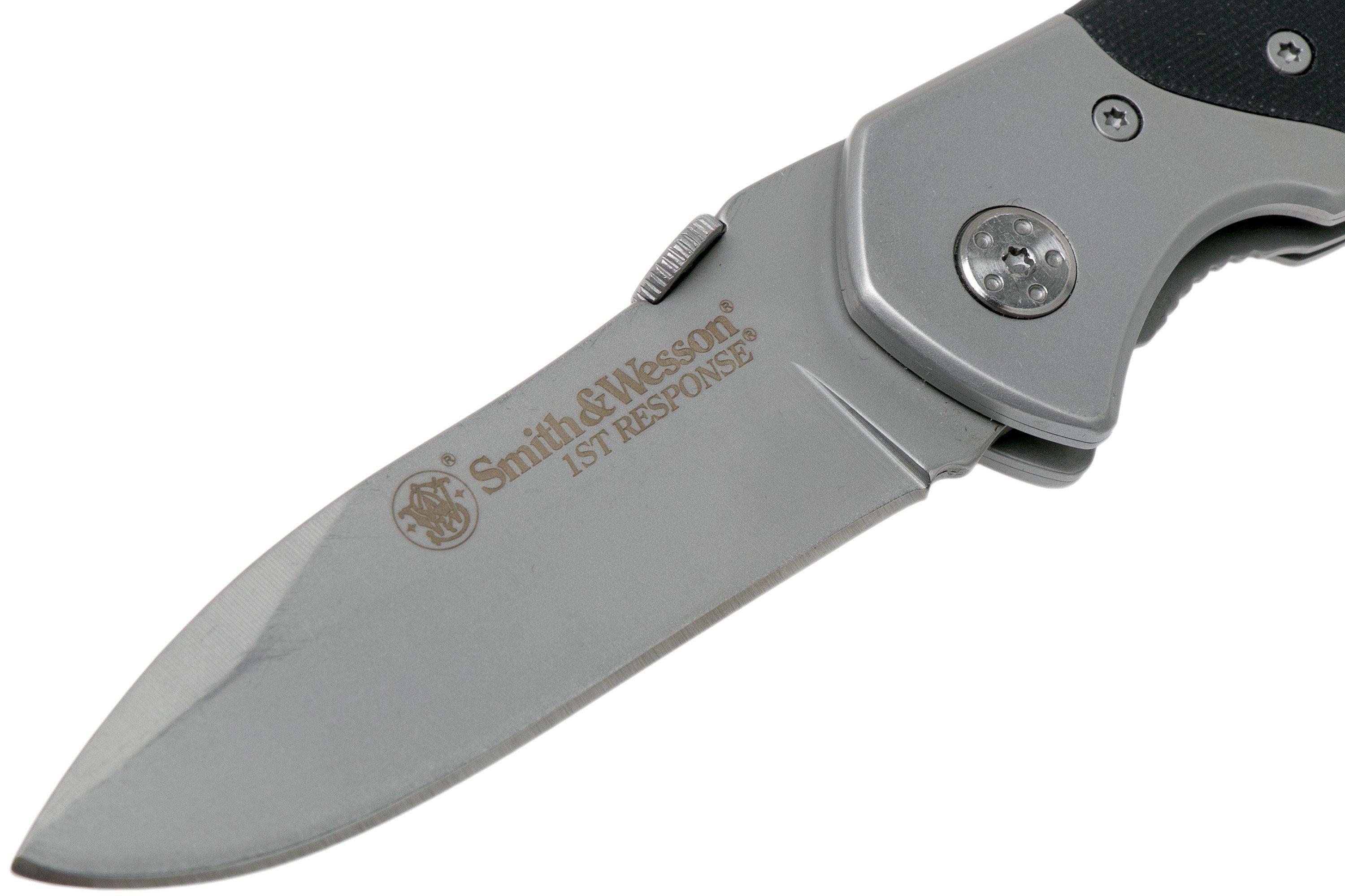 Smith & Wesson 1St Response SWFR grey, rescue knife Advantageously shopping at Knivesandtools