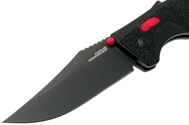Image for SOG Trident AT Black Red 11-12-01-57 pocket knife