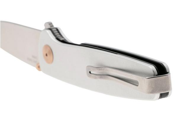 Bild für SOG Twitch III 11-15-02-43, Satin 154CM, Grey Aluminum, Rose Gold Hardware Taschenmesser