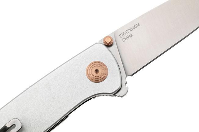 Bild für SOG Twitch III 11-15-02-43, Satin 154CM, Grey Aluminum, Rose Gold Hardware Taschenmesser