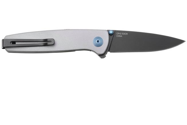 Bild für SOG Twitch III 11-15-03-43, Black 154CM, Gunmetal Gray Aluminum, Blue Hardware Taschenmesser