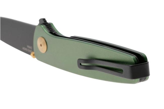 Bild für SOG Twitch III 11-15-04-43, Black 154CM, Forest Green Aluminum, Gold Hardware Taschenmesser