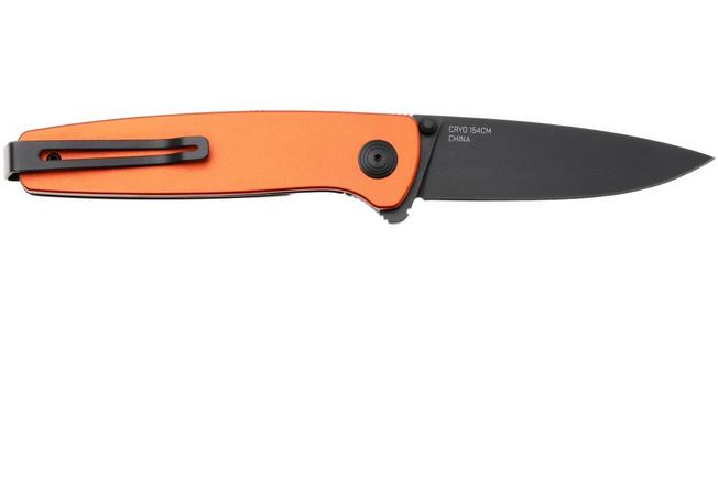 Bild für SOG Twitch III 11-15-05-43, Black 154CM, Burnt Orange Aluminum, Black Hardware Taschenmesser