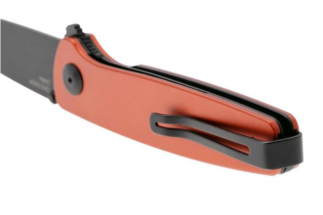 Bild für SOG Twitch III 11-15-05-43, Black 154CM, Burnt Orange Aluminum, Black Hardware Taschenmesser