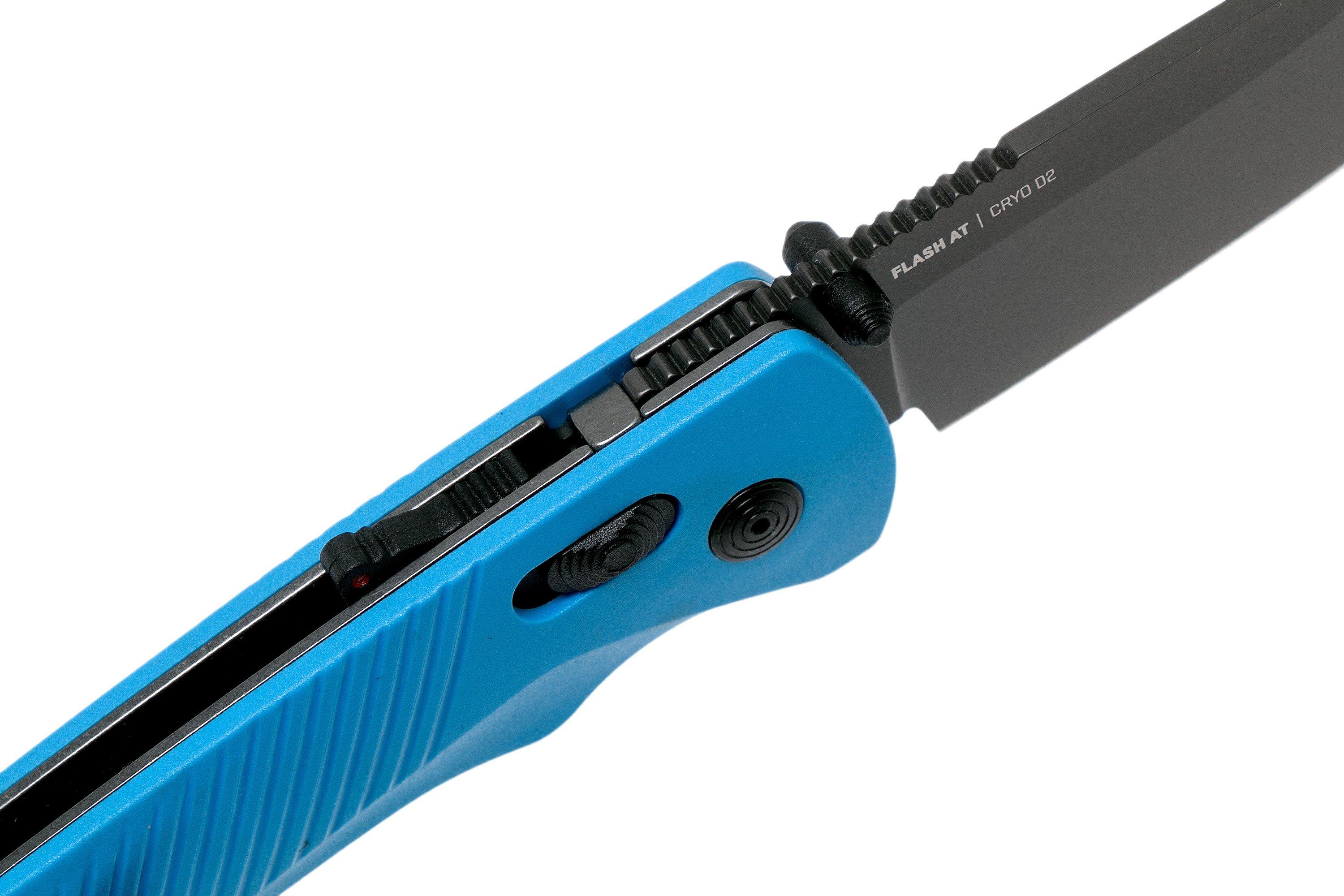 SOG Flash AT Civic Cyan 11-18-03-57 pocket knife | Advantageously ...