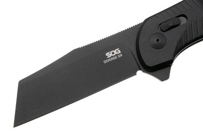 Afbeelding voor SOG Diverge XR 12-02-01-43, Black PVD D2, Black Aluminum zakmes