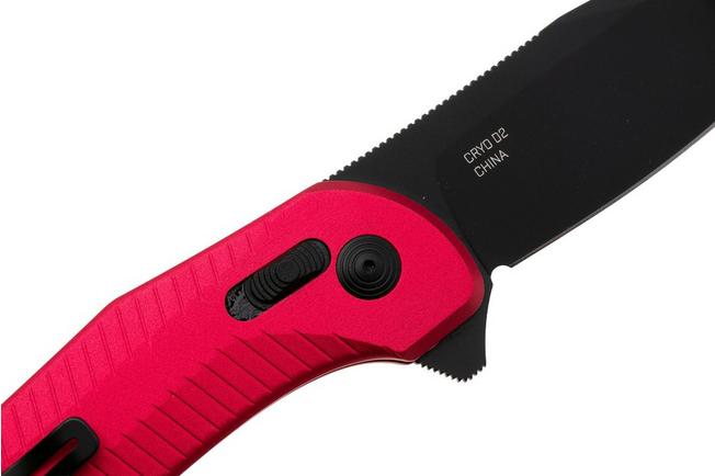 Afbeelding voor SOG Diverge XR 12-02-06-43 Drop Point, Dark Red + Black, zakmes